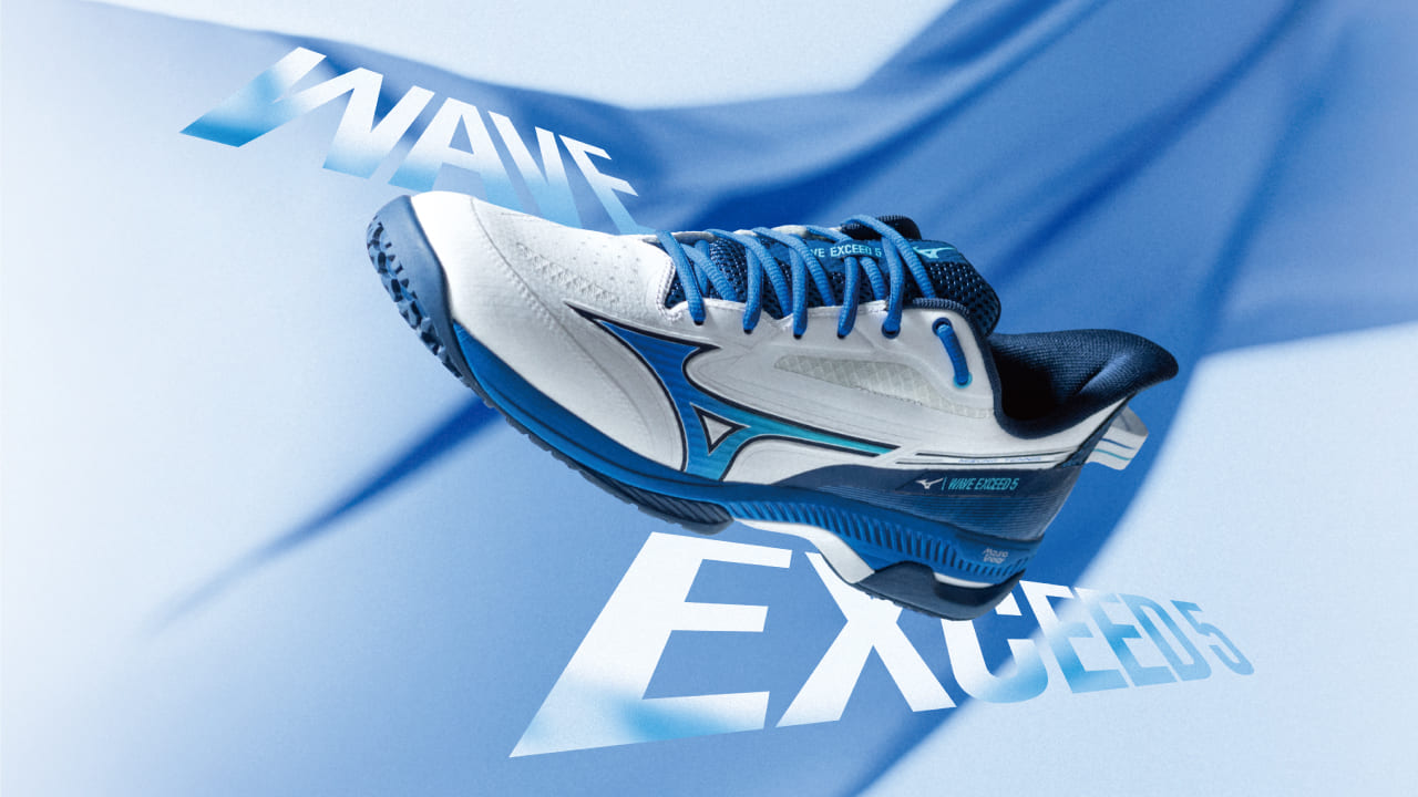 スピードと軽さのシューズ 「WAVE EXCEED 5」に新カラー登場！｜テニス