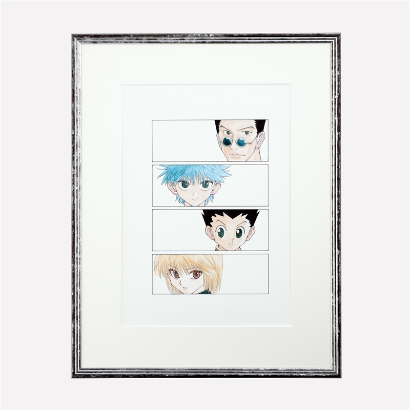 冨樫義博展HUNTER×HUNTER(ハンター×ハンター)額装高精細複製原画