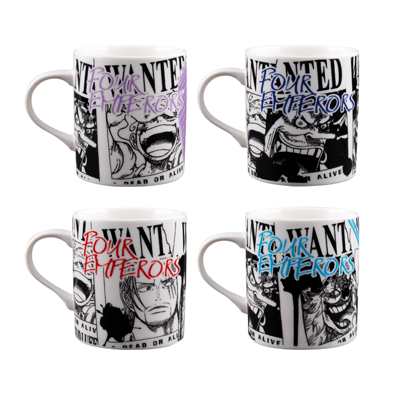 ONE PIECE』四皇のマグカップ4個セット BC3: 食器類