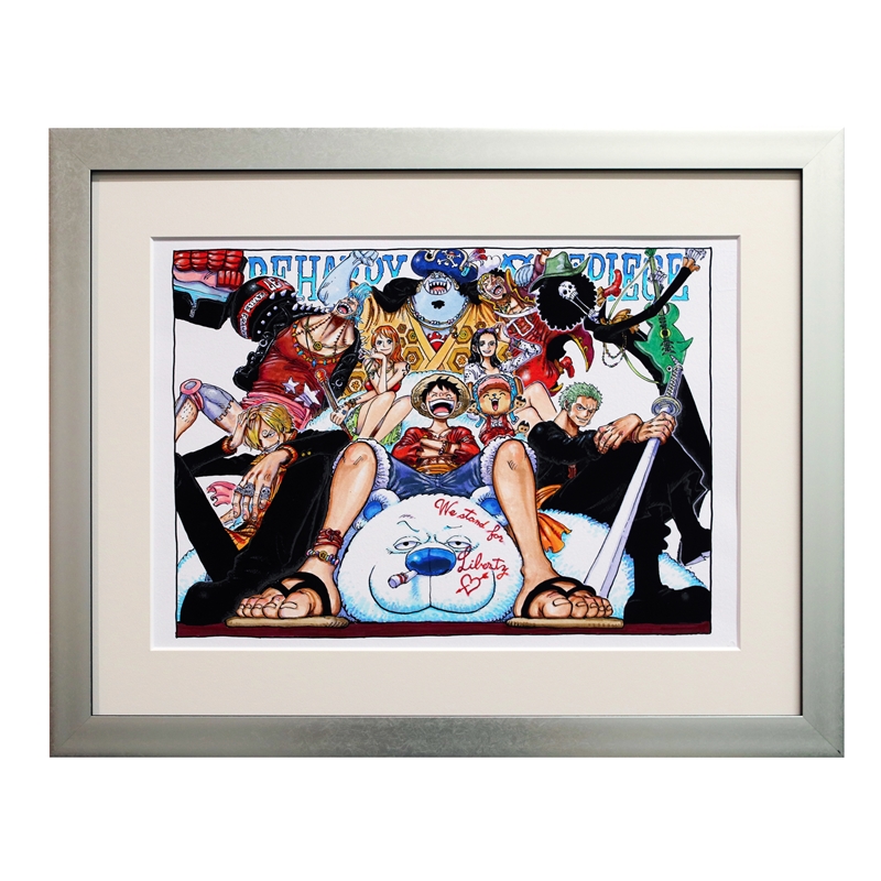 ONE PIECE』額装高精細複製原画 （週刊少年ジャンプ2022年