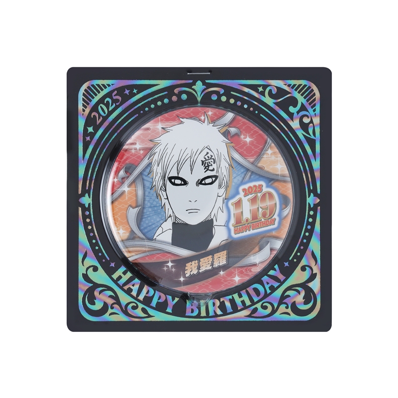 NARUTO－ナルト－』バースデイ缶バッジ 我愛羅 BE1