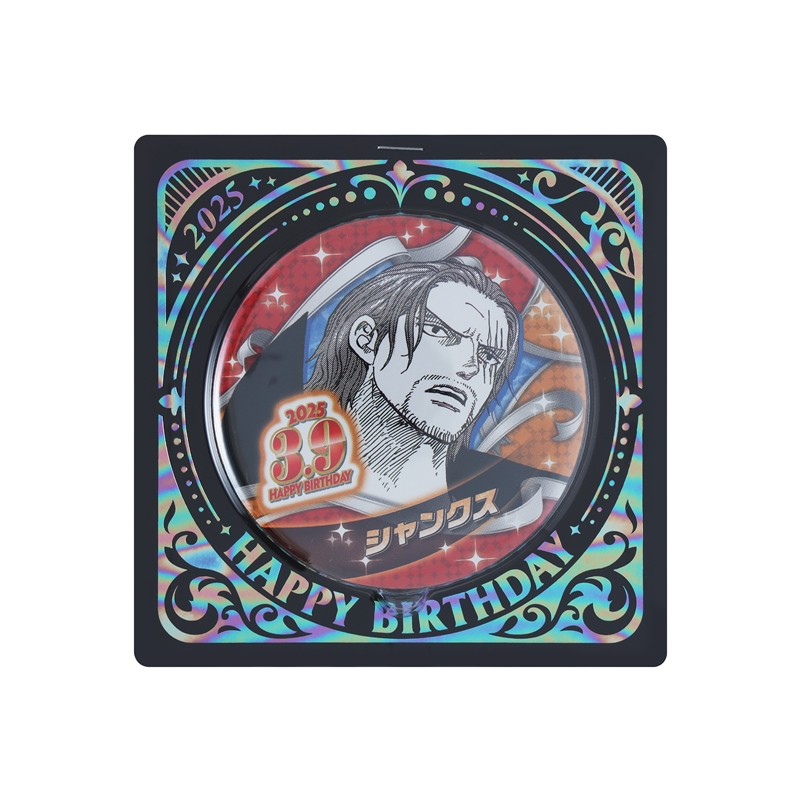 ONE PIECE』バースデイ缶バッジ シャンクス BE1