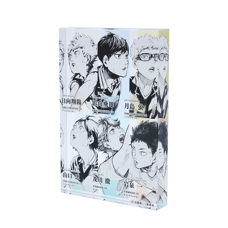 ハイキュー！！』アクリルブロック 日向翔陽＆影山飛雄＆月島蛍＆山口