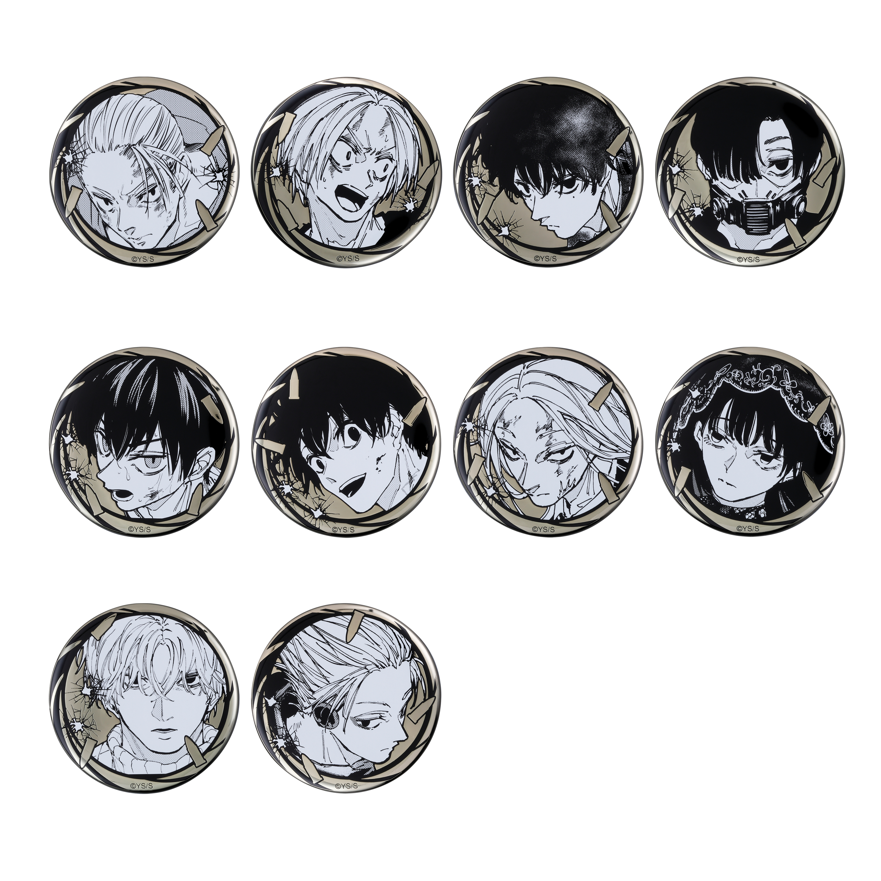 JCS限定『SAKAMOTO DAYS』ゴールデン缶バッジ