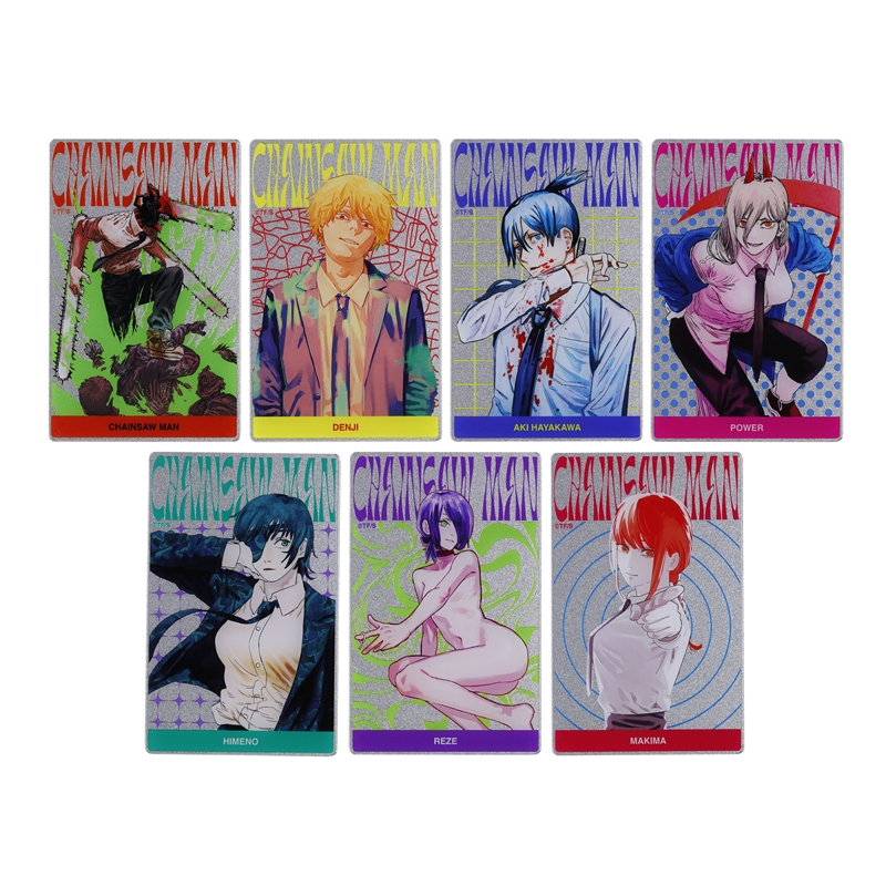 JCS限定『チェンソーマン』メタリックアクリルカードコレクション