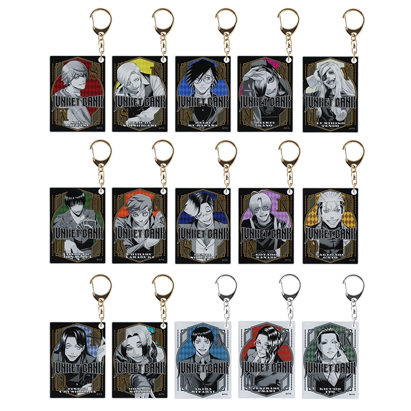 ジャンケットバンク』トランプ風アクリルキーホルダーコレクション 第