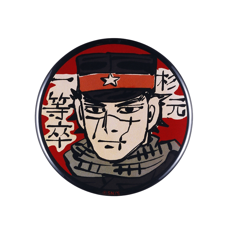 ゴールデンカムイ』武人缶バッジ 特製ボックス付き全種セット （全8種
