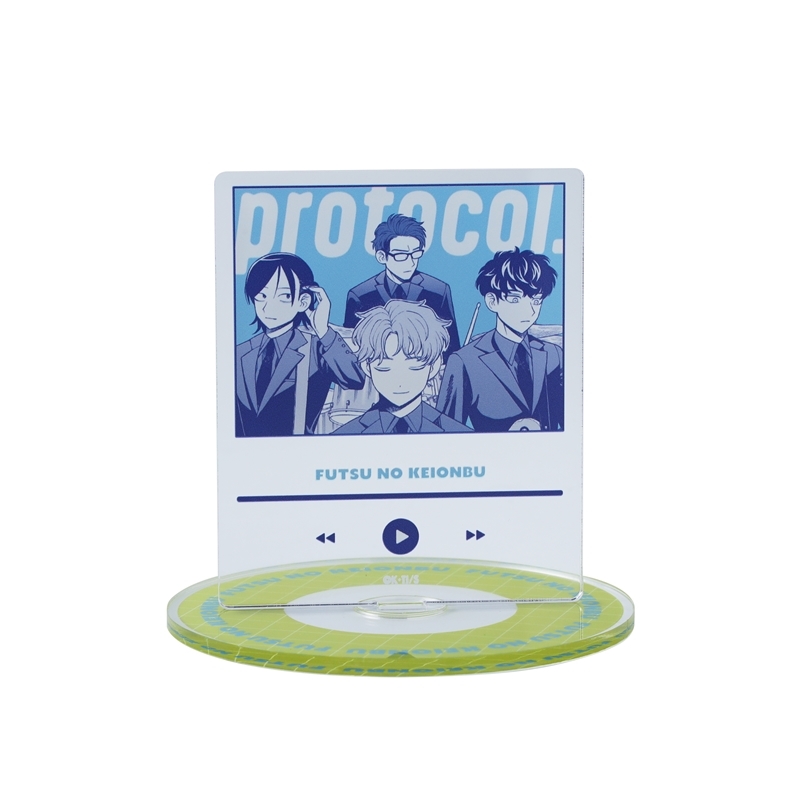 ふつうの軽音部』シングルCD風アクリルスタンド protocol