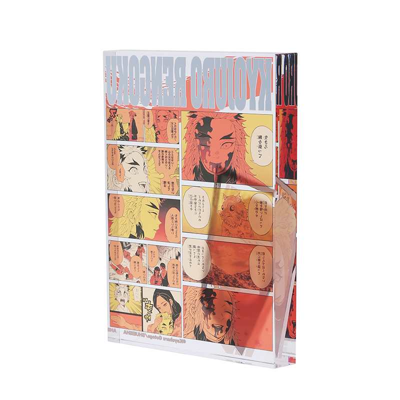 鬼滅の刃』アクリルブロック “HEROES” 煉獄杏寿郎 BC2: 装飾