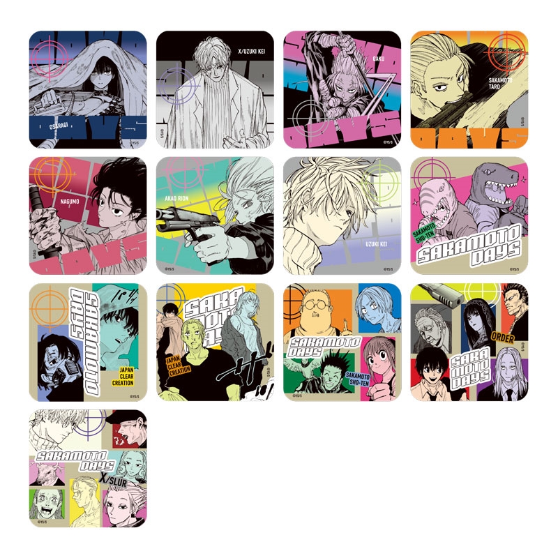 SAKAMOTO DAYS』アートコースター 第1弾 全種セット （全