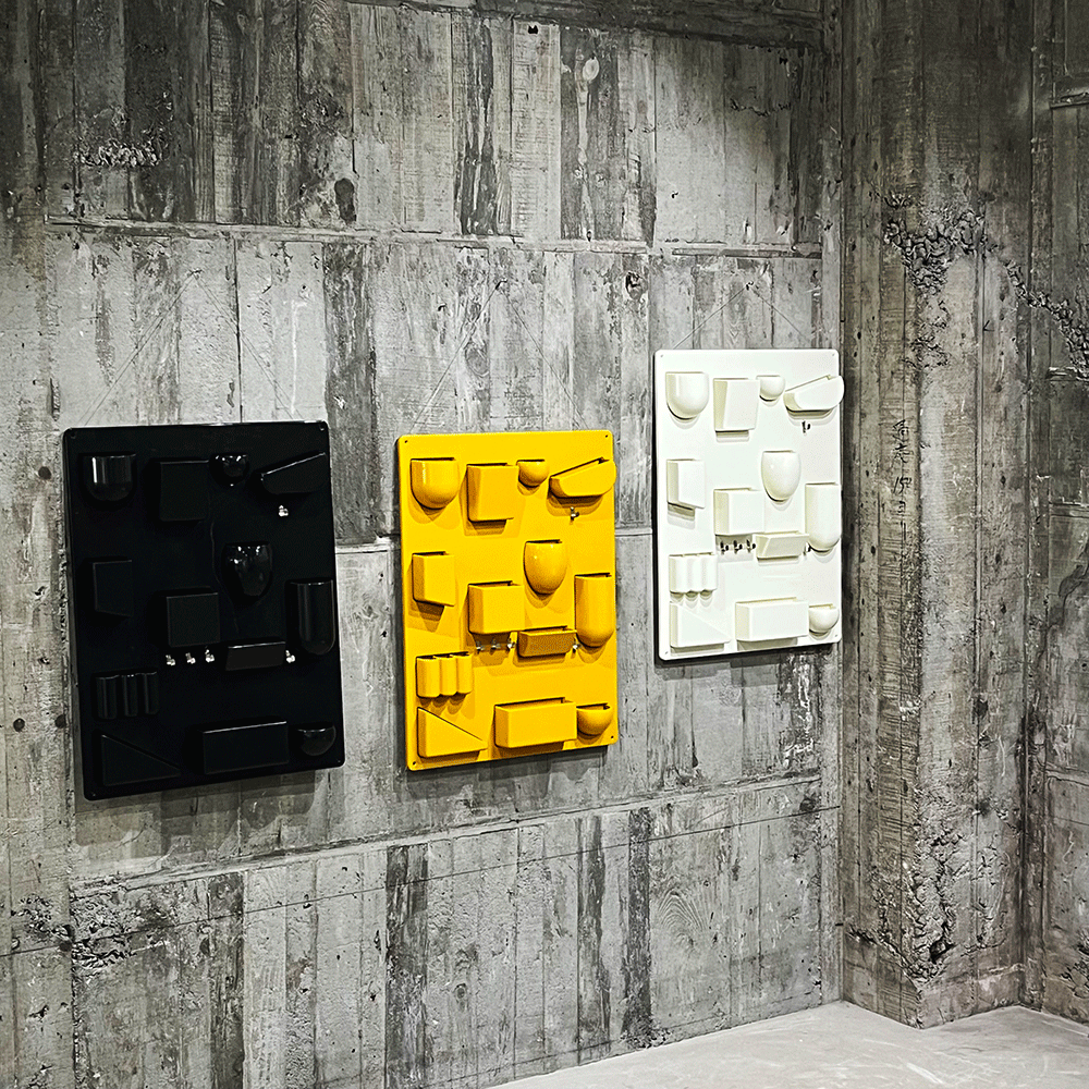 Uten.Silo II Yellow ウーテンシロ2 ウォールシェルフ イエロー 壁掛け
