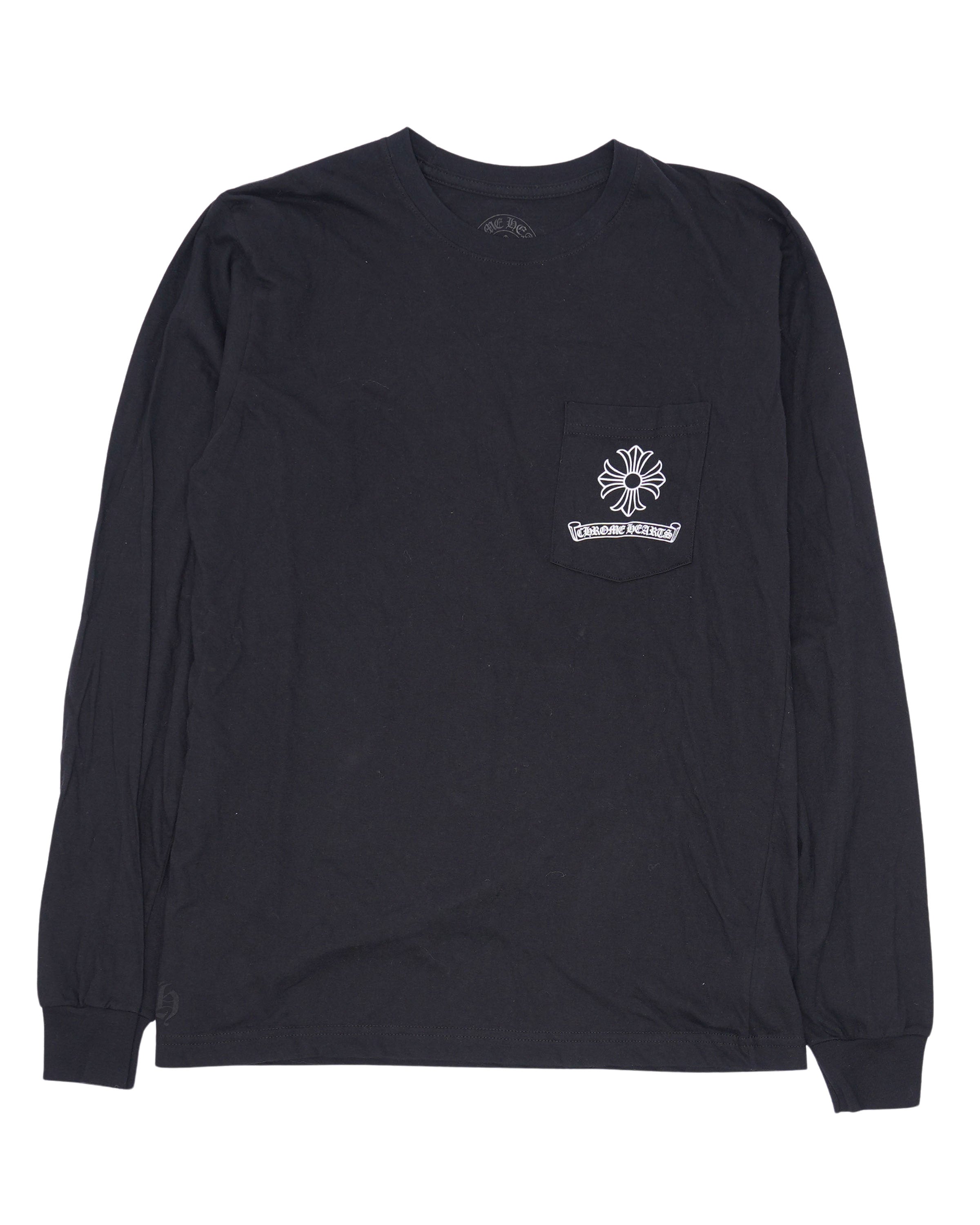 Chrome Hearts Plus Cross Pocket Long Sleeve T-Shirt – Justin Reed
