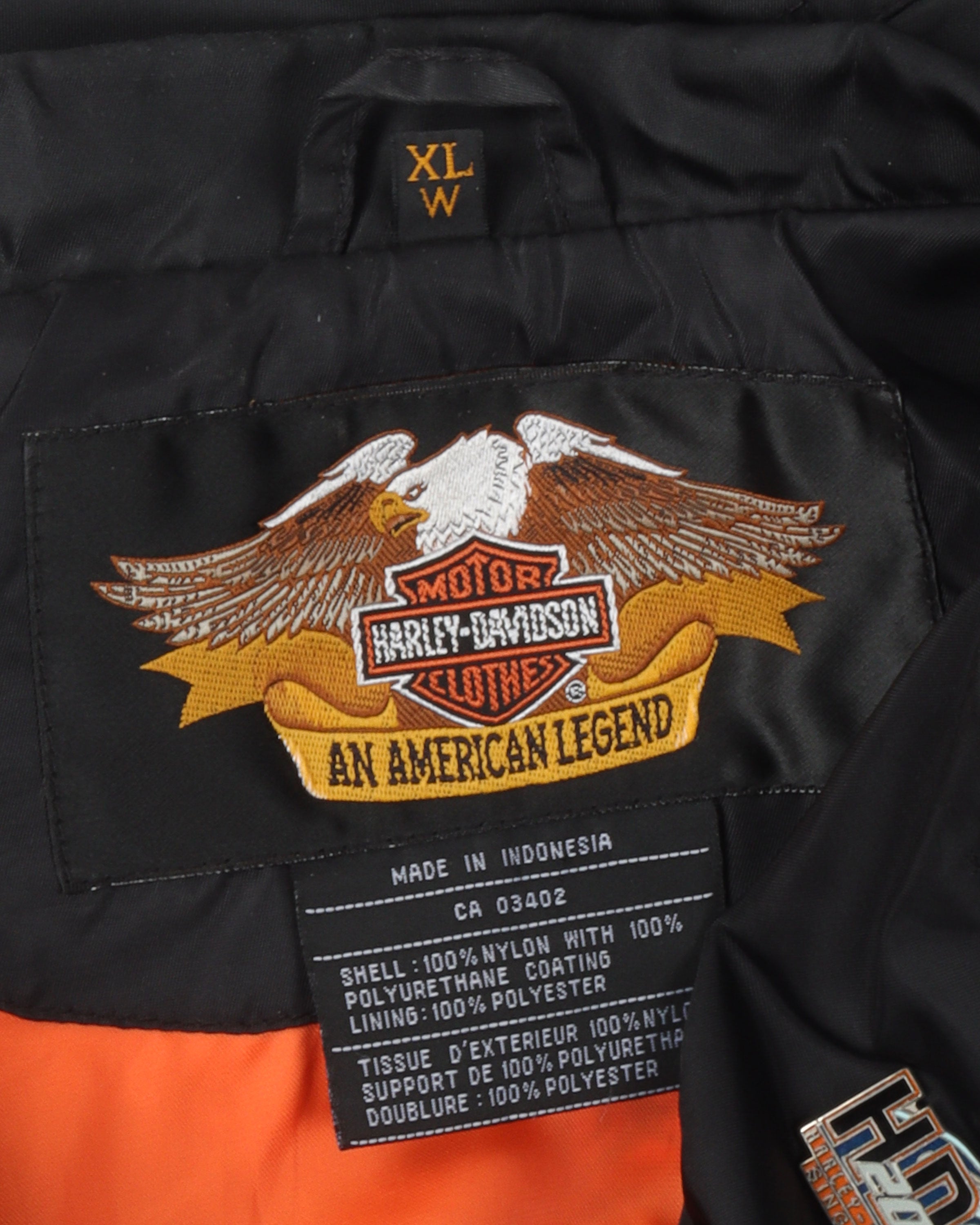 Vintage Harley Davidson Nylon Motorcycle Jacket – Justin Reed