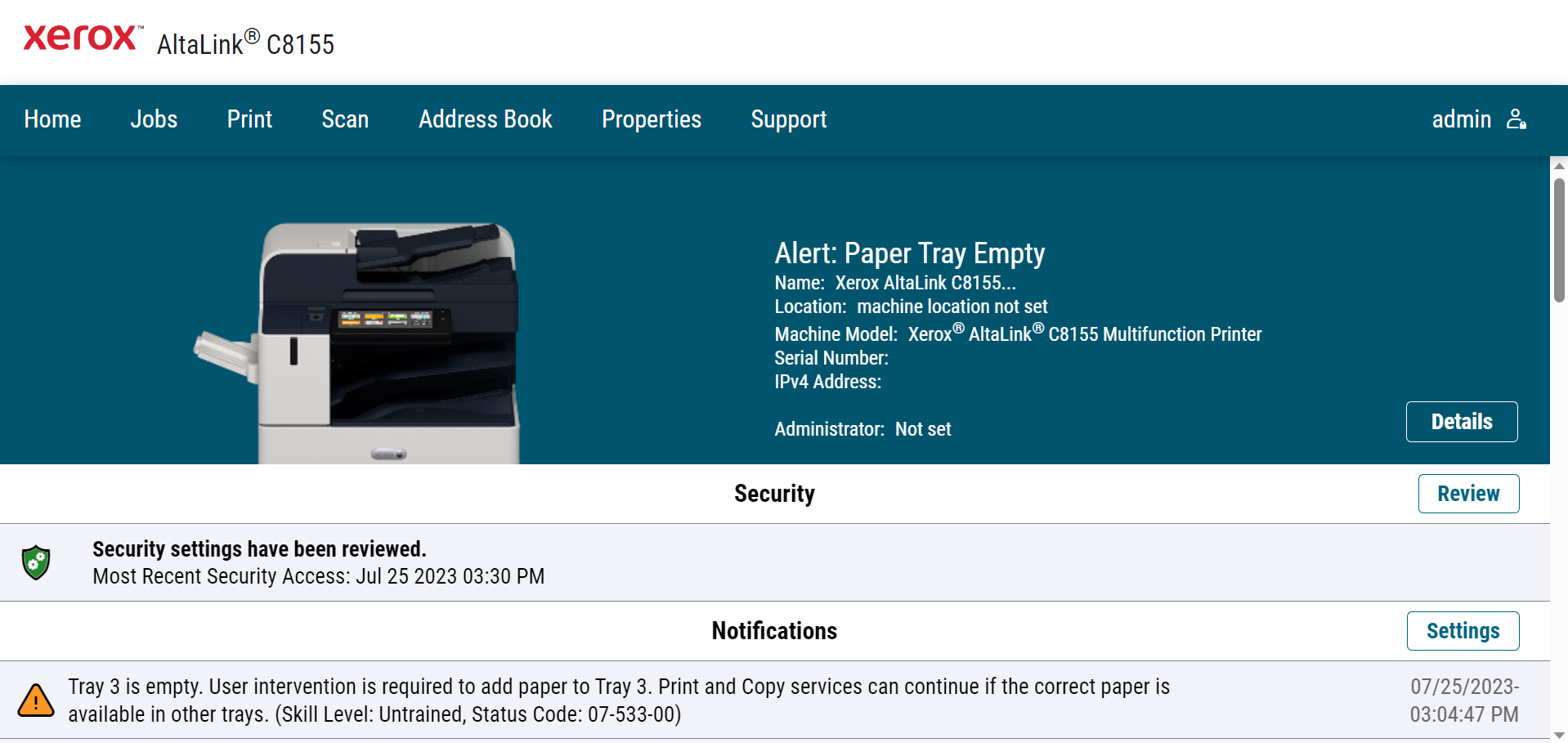 Visual Changes on Xerox AltaLink Devices with New Software - Just·Tech