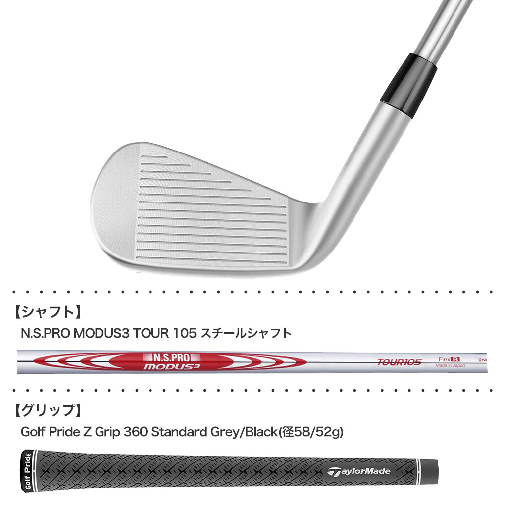 毎日発送】テーラーメイド P7MC アイアン 6本セット(5I-PW) メンズ 右