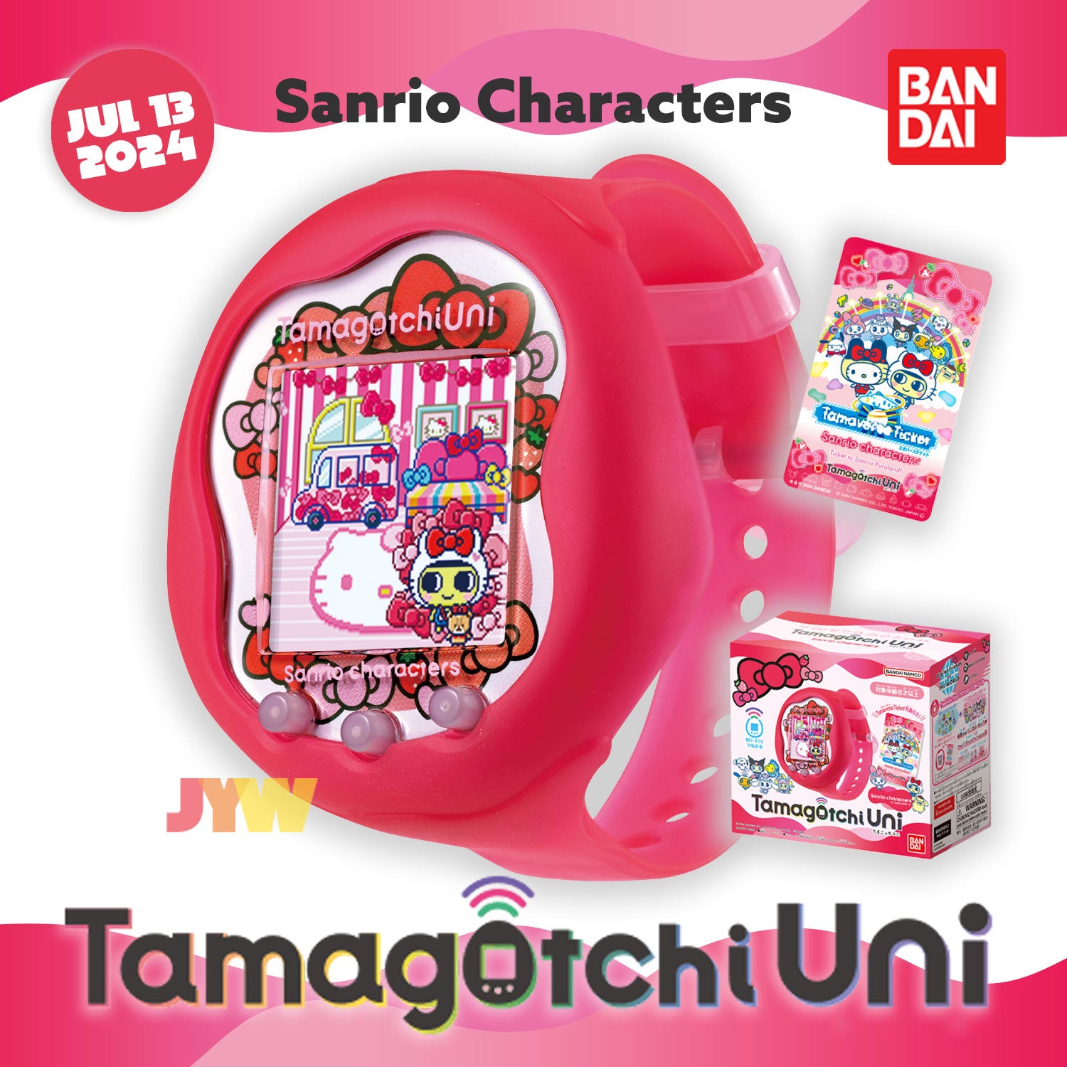 NEW] Tamagotchi Uni -Sanrio Characters Bandai Japan [JUL 13 2024