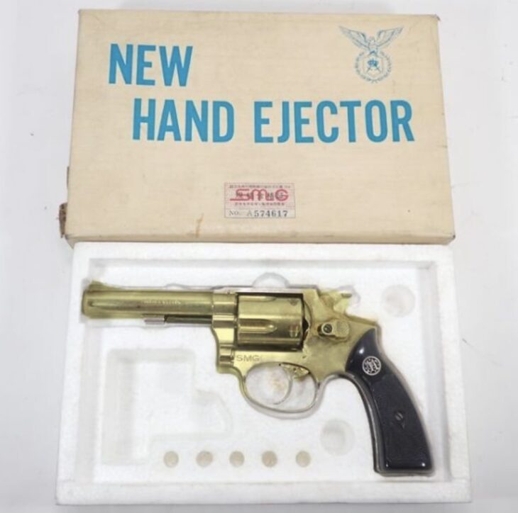 コクサイ S&W 38 ニューハンドエジェクター SMG刻印 リボルバー モデル