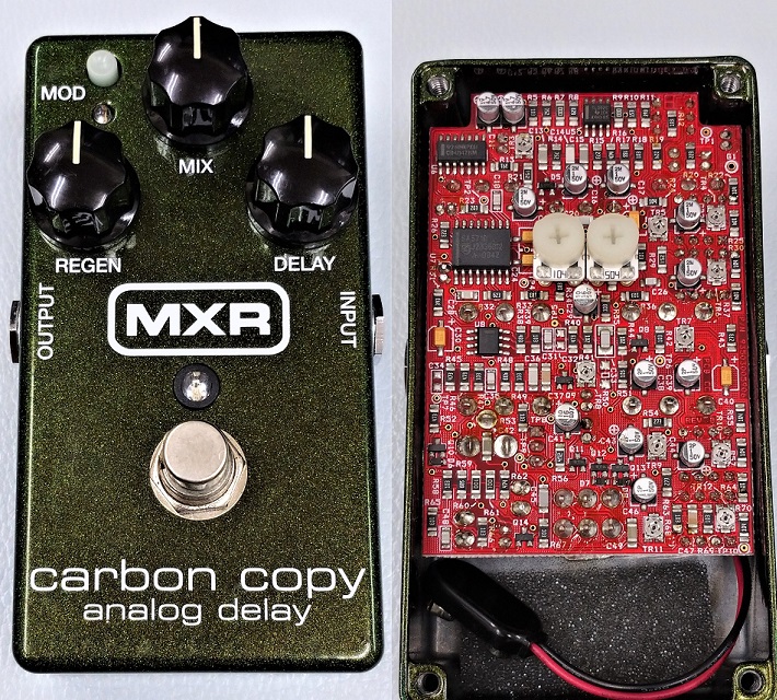 MXR M169 CARBON COPY ANALOG DELAY 修理・解析