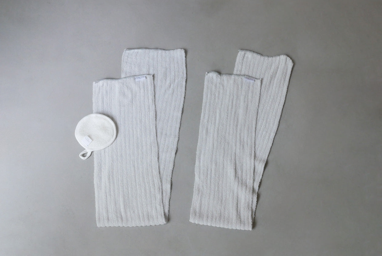 ループオーシャンタオル2枚セット 洗顔パフ付き – カチモ | カチある