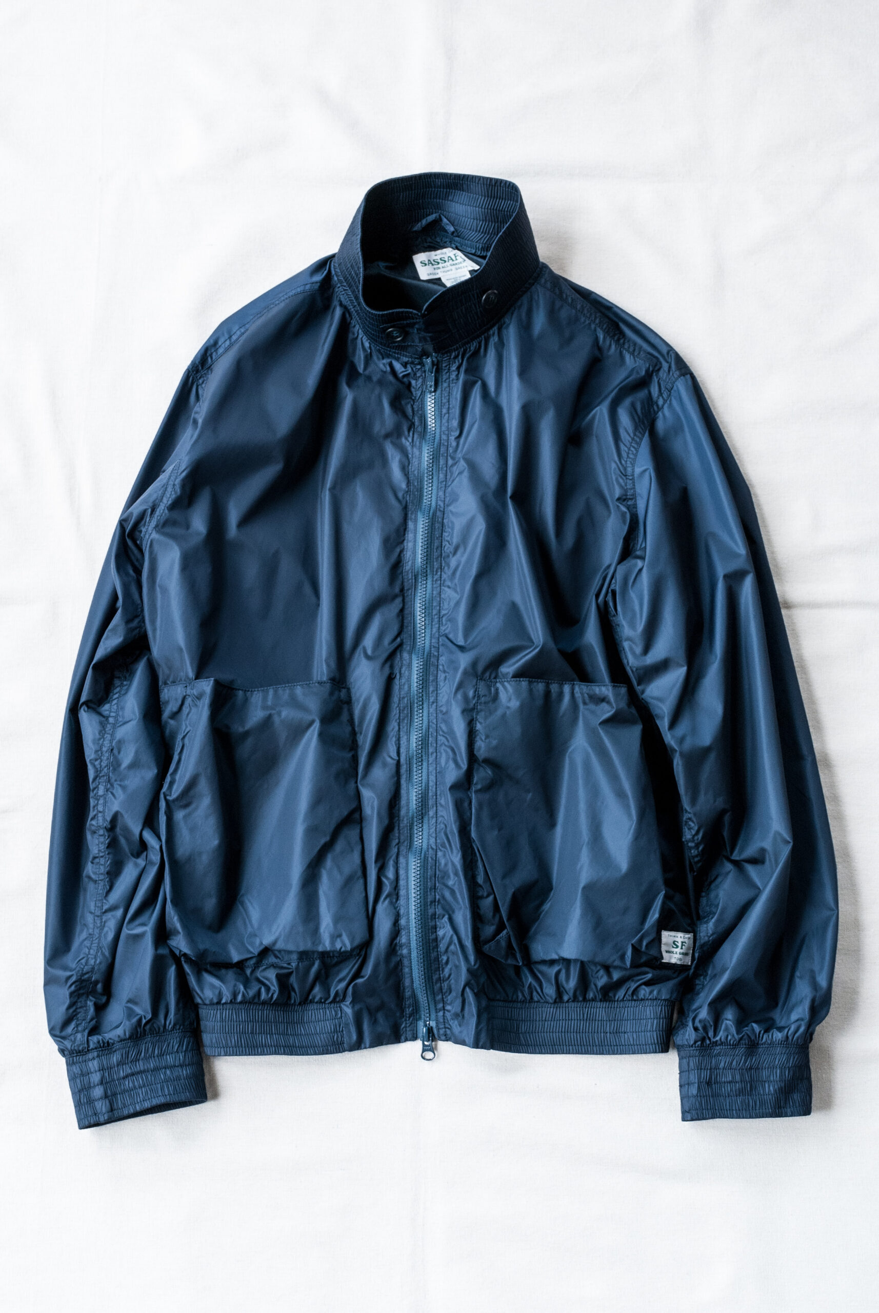 SASSAFRAS D/C Armor Jacket Light 66 Nylon Navy | kado〔カド オノミチ〕