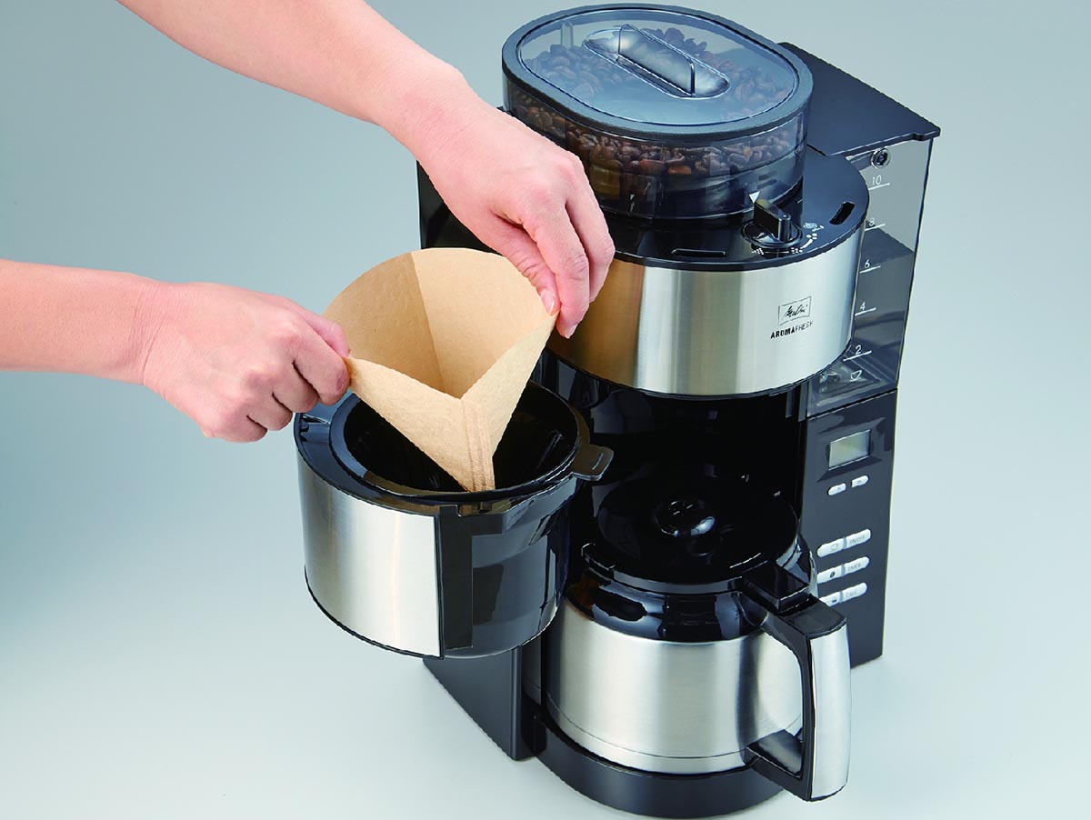 メリタ初の全自動コーヒーメーカー、タイマーで毎朝挽きたてのコーヒー