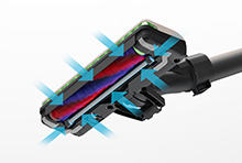 スティッククリーナー（コードレス式）PKV-BK50P ： クリーナー