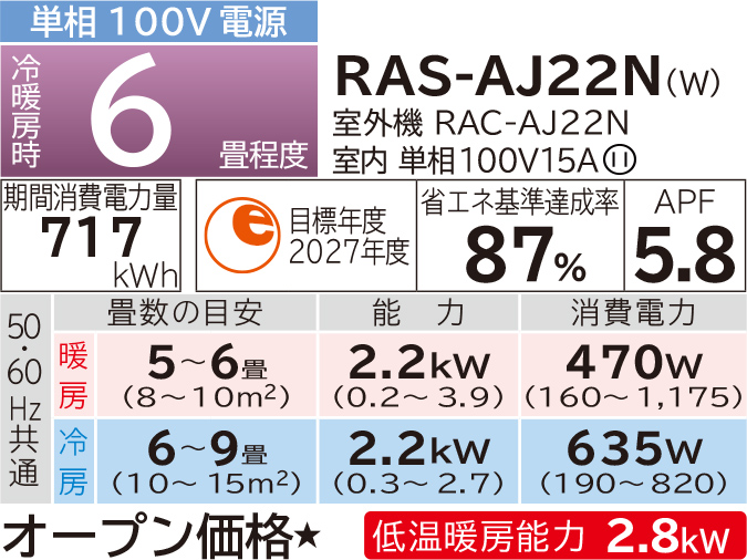 ルームエアコン AJシリーズ ： 住宅設備用エアコン ： 日立グローバル