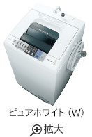 仕様：全自動洗濯機 NW-80B・NW-70B ： 洗濯機・衣類乾燥機 ： 日立の