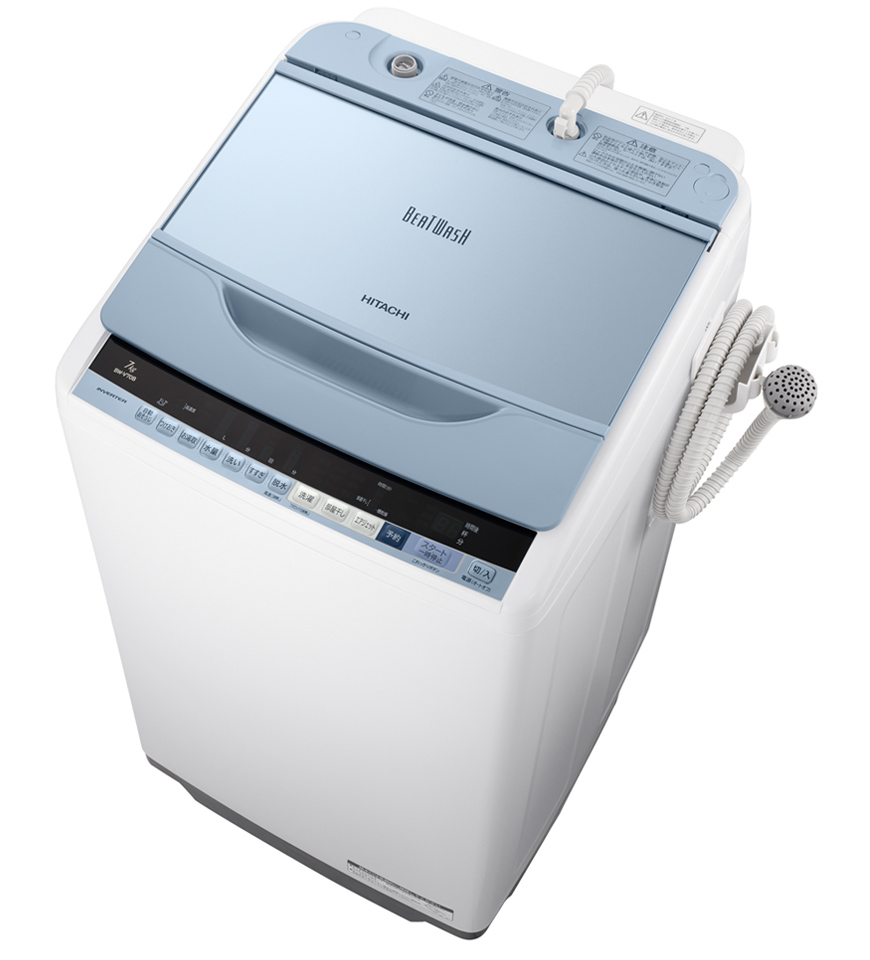 仕様：全自動洗濯機 BW-V70B ： 洗濯機・衣類乾燥機 ： 日立の家電品
