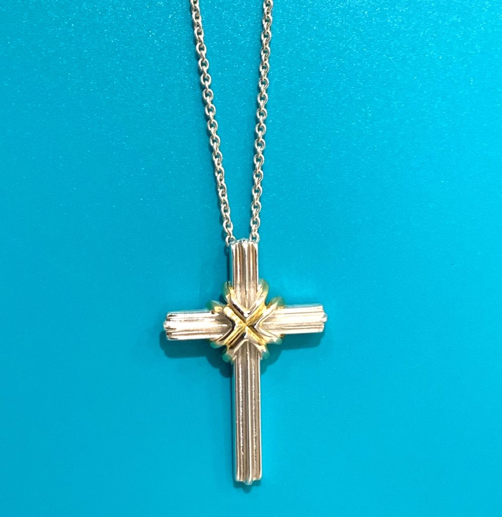 ティファニー 925/750 シグネチャークロスネックレス 買取実績