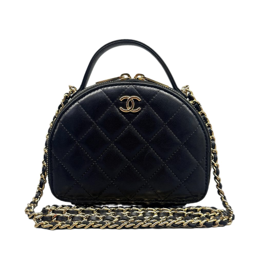 CHANEL シャネル シャネル19 バッグ キャビアスキン AS1161パープルの