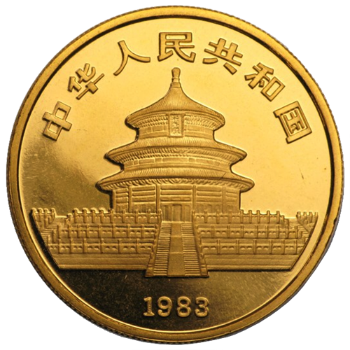 パンダ金貨 1983年を最高額相場で売るならディアスワタナベ – 岡山
