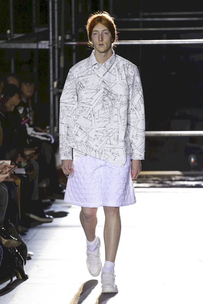 2018 AW COMME des GARCONS HOMME PLUS White shock｜ホワイトショック