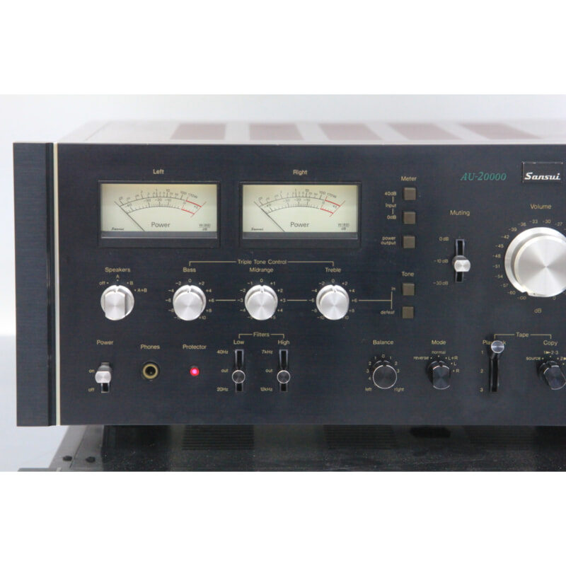 買取実績 |SANSUI サンスイ AU-20000 プリメインアンプ - 大阪 京都