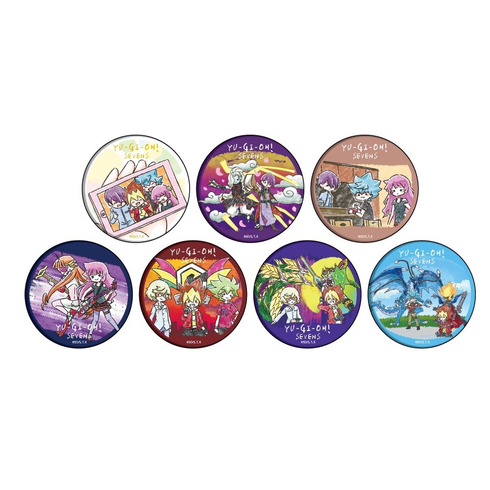 缶バッジ「遊☆戯☆王SEVENS」04/場面写ver.ブラインド(全7種