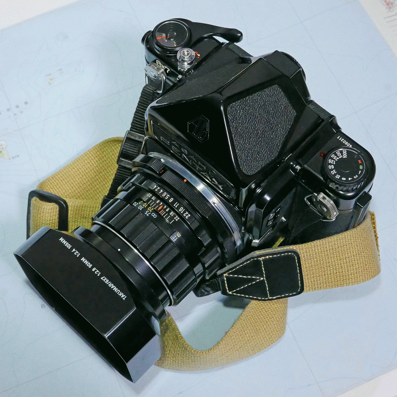 PENTAX（ペンタックス）67、SMC 45mm F4広角レンズで東京駅の早朝を撮る！