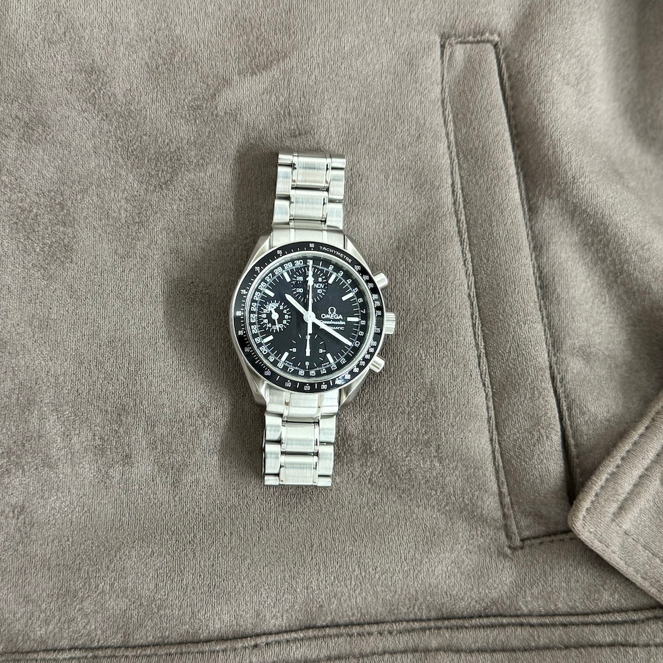 中古【3520.50】オメガ（OMEGA） スピードマスター マーク40 トリプル