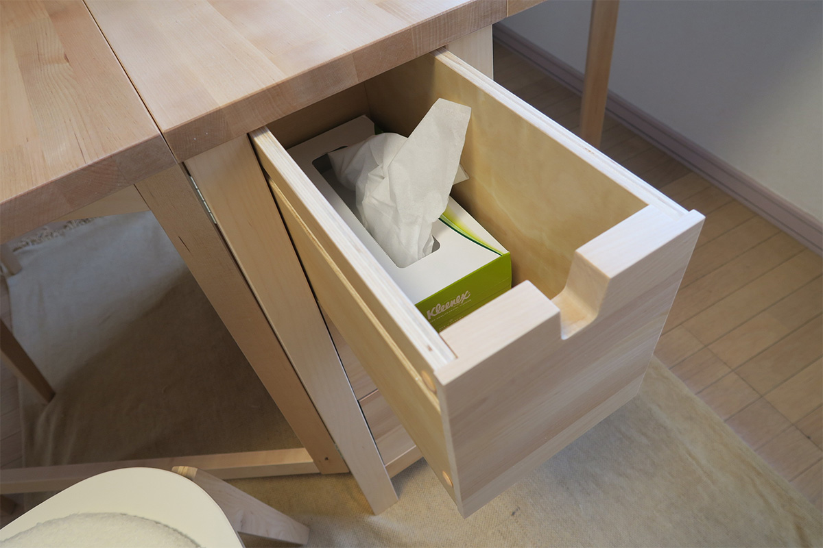 狭いお部屋におすすめ！イケアの折りたたみダイニングテーブルが便利