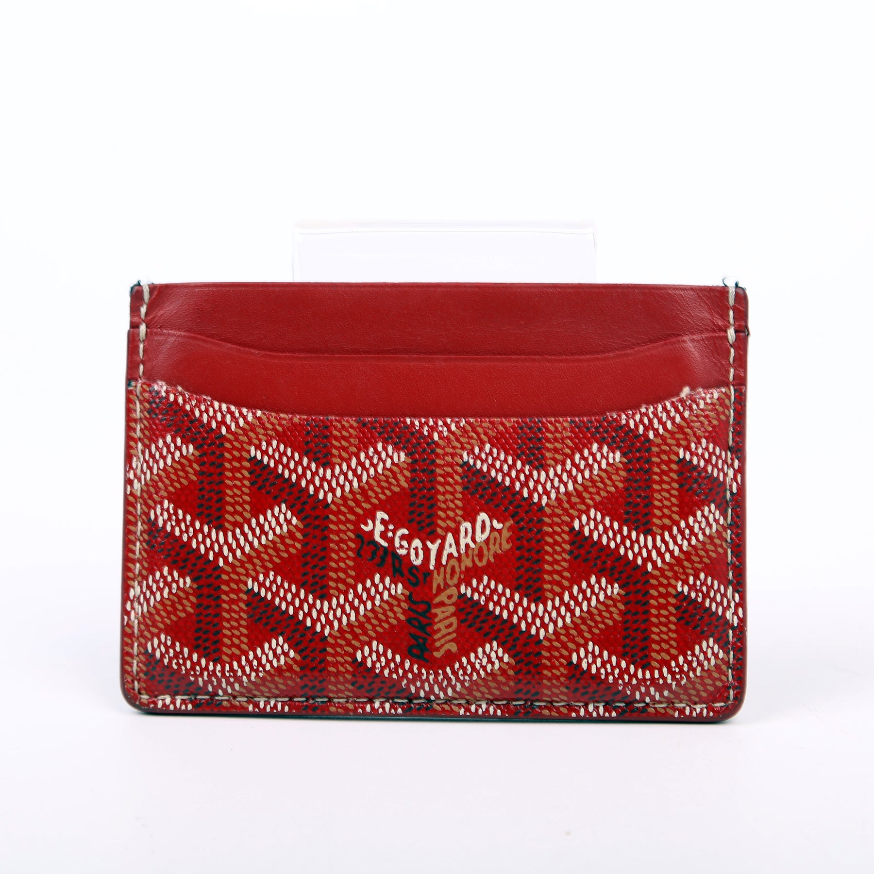Saint Sulpice Card Holder Red