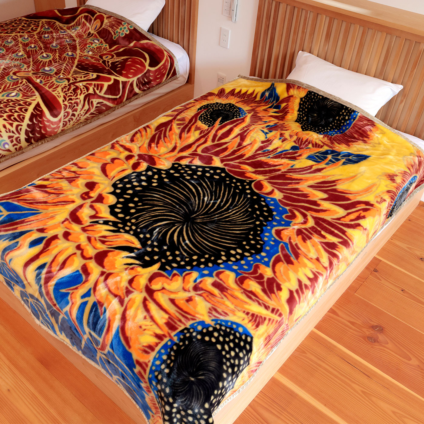 アートブランケット〈Sunflower〉｜Ki-Yan Stuzio Online