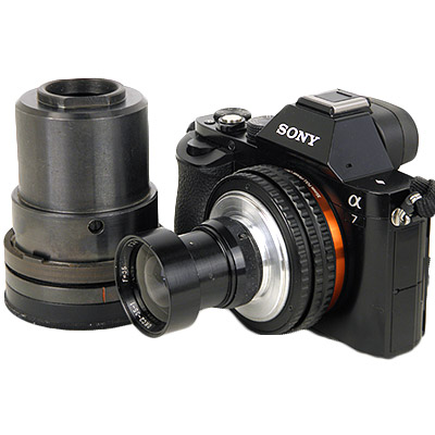 カメラレンズのking-2 / LOMO OKC2-35-1 35mm f2.8 SONY α Eマウント改造