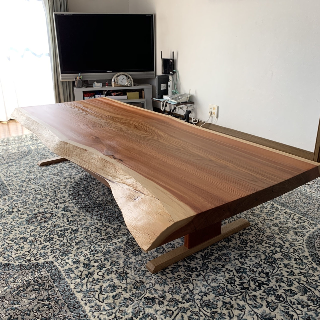 コタツ櫓(やぐら)に黒檀やブビンガを使う | 一枚板xオイル仕上げの専門