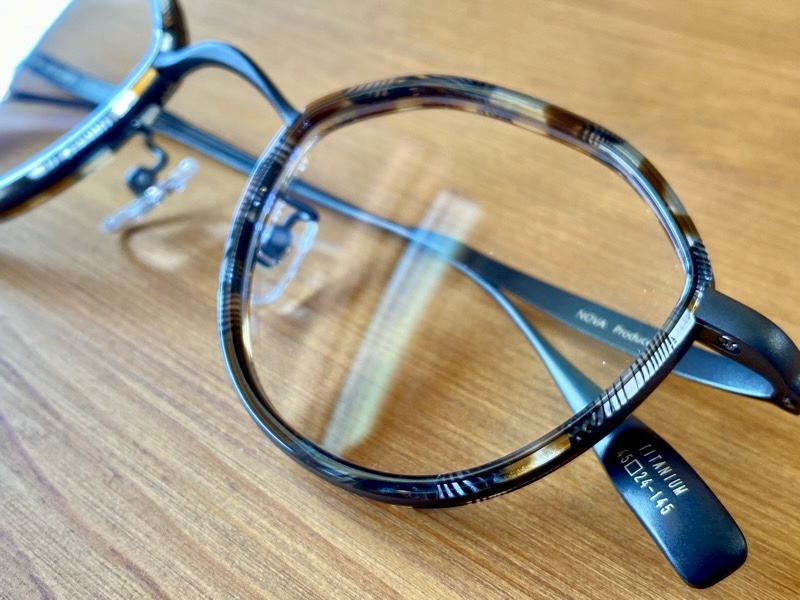 木下眼鏡店 / 辻眼鏡 国松謹製 TJ005 C3 ライトブラウン•ブラック