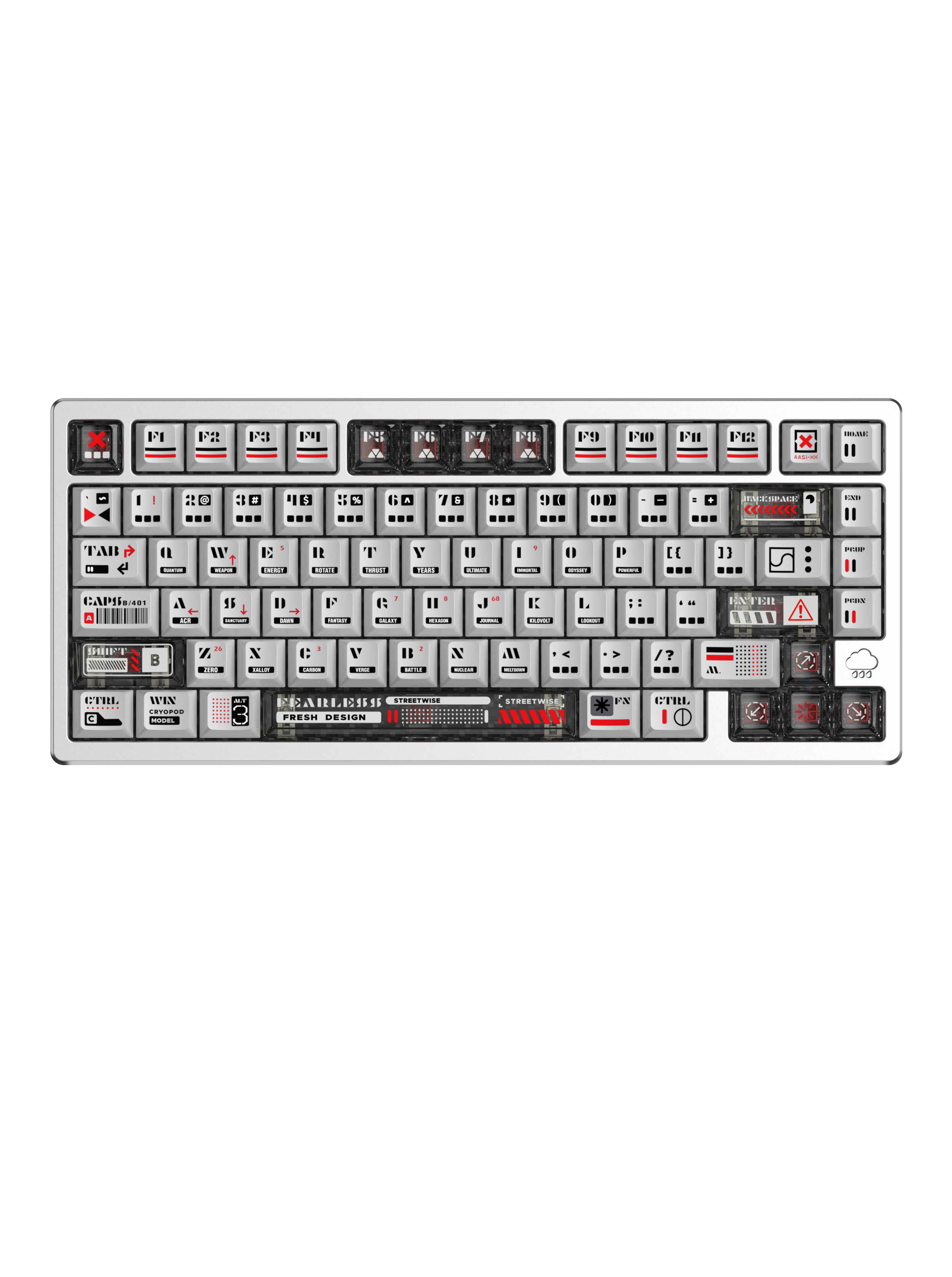 WOBKEY Rainy 75 RT (TTC KOM RGB Switch) [Gaming Keyboard]