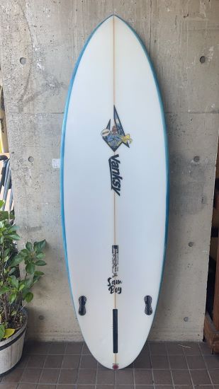 中古】JUSTICE surfboard SAMBOY model (6'0×21