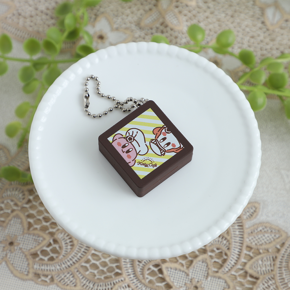 チョコレート風キーホルダー