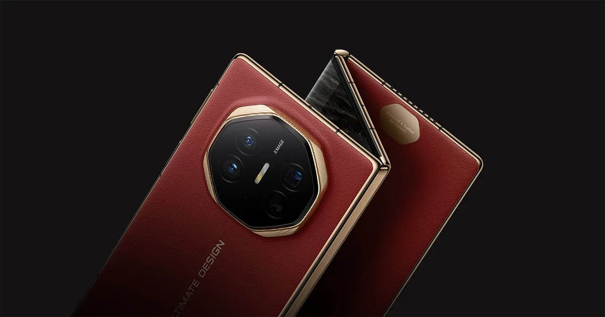 世界初の三つ折りスマホ 「HUAWEI Mate XT ULTIMATE DESIGN」 発表