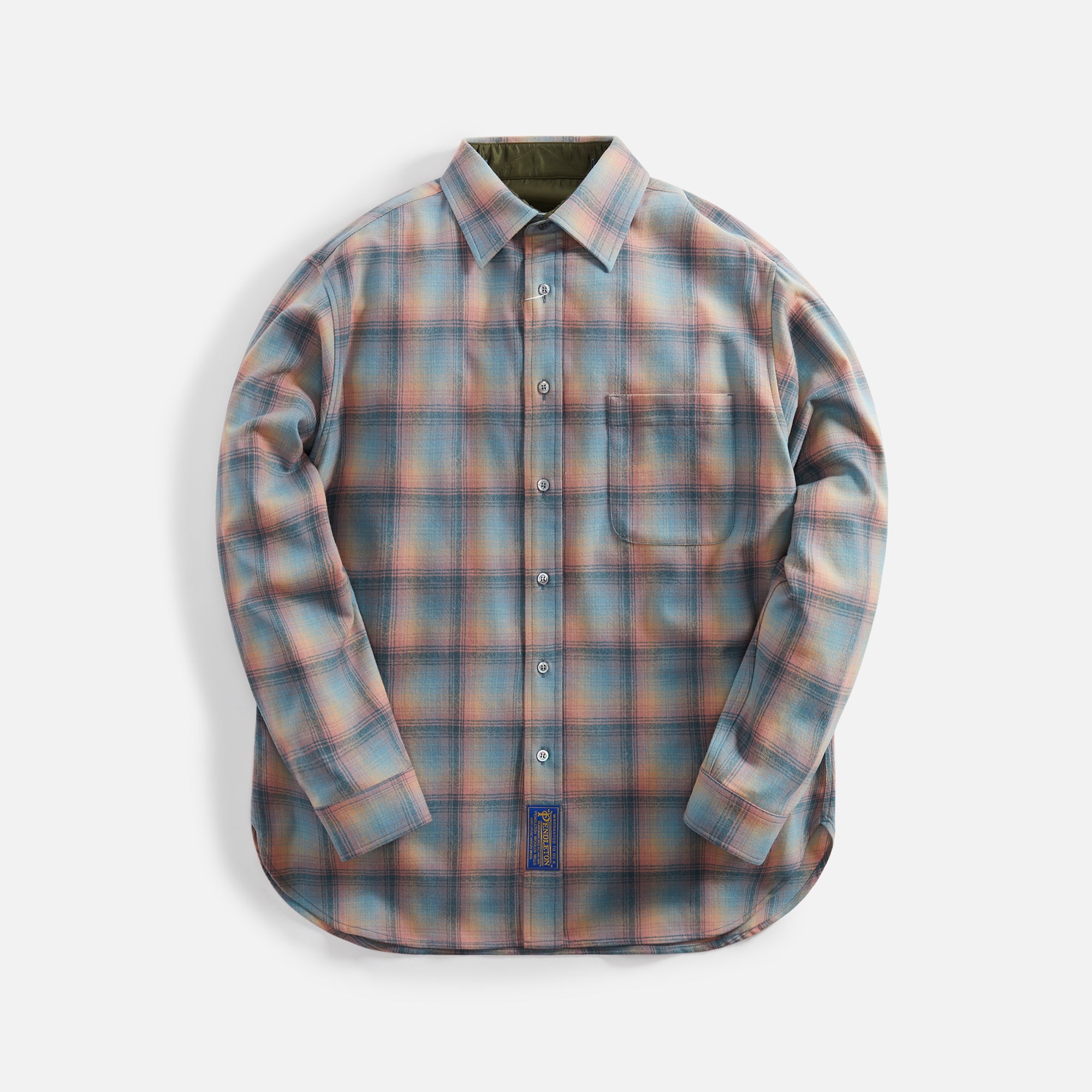 Margiela x Pendleton Check Wool Shirt - Pink – Kith