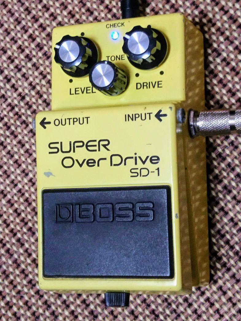 BOSS SD-1 Keeley 5star GE MOD の自作: kjc_guitar