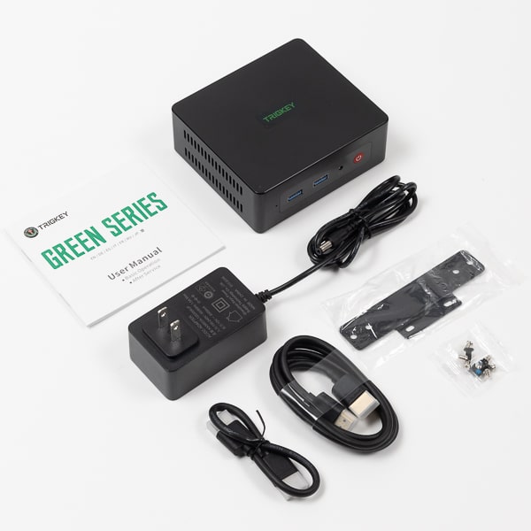 TRIGKEY GREEN G4 Mini PC（N95版）レビュー：コンパクトで静音性は